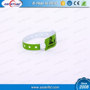 RFID NTAG213 Paper Disposable Wristband